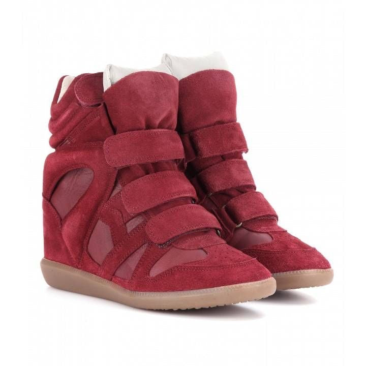 Wedge Sneaker Red